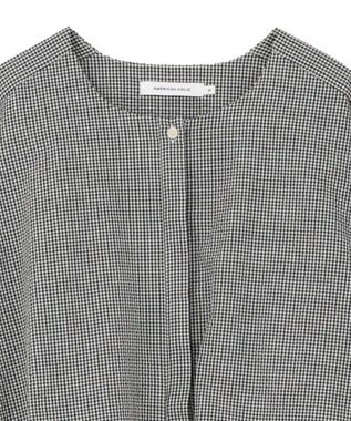 AMERICAN HOLIC サッカーティアードブラウス Gingham Check