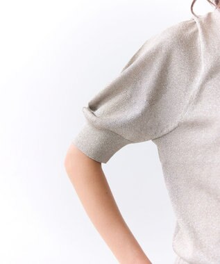 BEIGE， SMITHONITE / リュクスグリッター コクーンプルオーバー Grayge