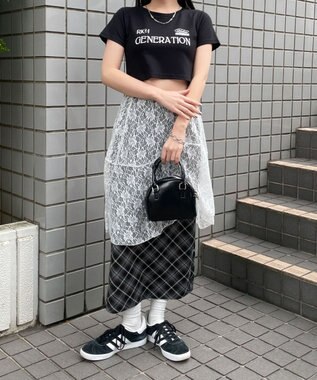 WEGO グラフィックちびT ブラック