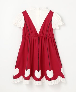 ANY KIDS 【カードキャプターさくら×any FAM】オープニング衣装風ワンピース (クリアカード編) レッド