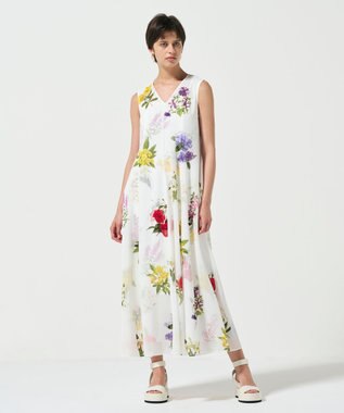  ボタニカルレイヤードワンピース