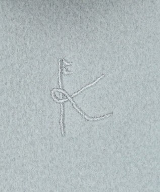 組曲 KIDS 【150-160㎝】フェイクウール コート ライトグレー系