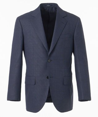 J.PRESS MEN 【ESSENTIAL CLOTHING】ブリーザブルメッシュクロス スーツ ネイビー系