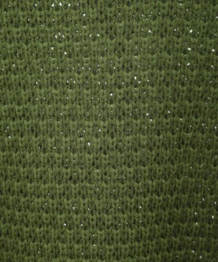 CRAFT STANDARD BOUTIQUE ハンドステッチケーブルニットチュニック Green