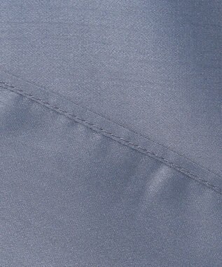 Feroux 【洗える】エアリーフリル ブラウス ブルー系