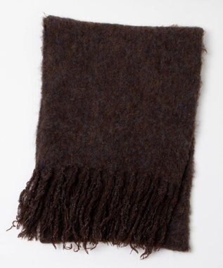 WEGO ブークレニットロングマフラー ブラウン