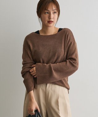 CRAFT STANDARD BOUTIQUE ボートネックニットプルオーバー