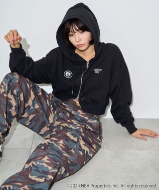  別注NBAショートWZIPパーカー