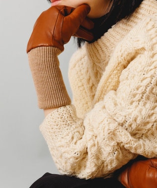 ORuKuBET Italian Sheep - Cuffs (WOMEN)【日本製】 キャメル