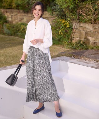 ANY 【WEB限定】【UVカット/抗菌防臭/速乾】エニィファンクション　スキッパーブラウス オフ