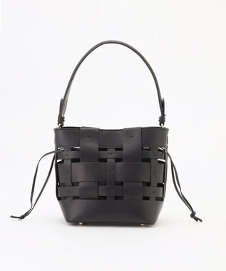 自由区 ランダムメッシュミニ バッグ ブラック