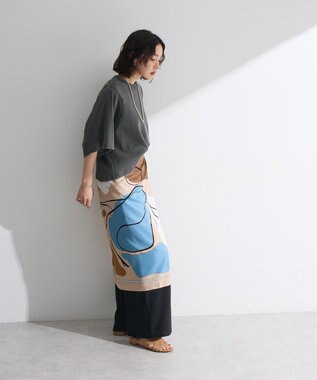 Green Parks ・ＳＵＧＡＲ　ＳＰＯＯＮ　ワイドスリーブＴＥＥ Charcoal Gray