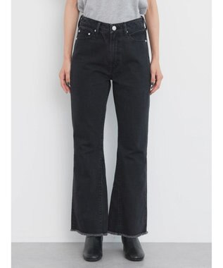 AMERICAN HOLIC マチ付きフレアデニム Black