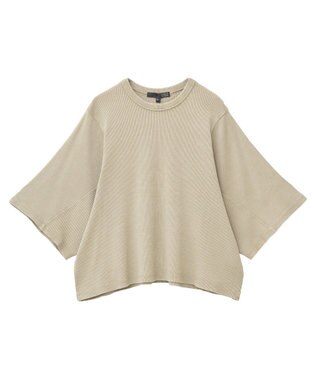 Green Parks ・ＳＵＧＡＲ　ＳＰＯＯＮ　ワイドスリーブＴＥＥ Dark Beige