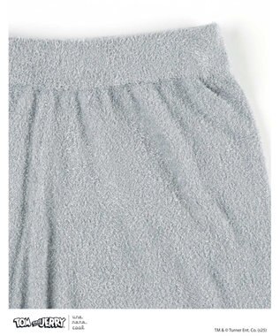 une nana cool トムとジェリー × une nana cool なめらかふわふわプルオーバー&ハーフパンツセット GY