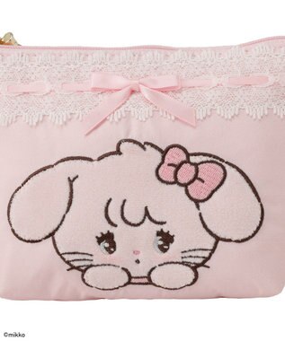 Maison de FLEUR Lil ala mode ポーチ Light Pink