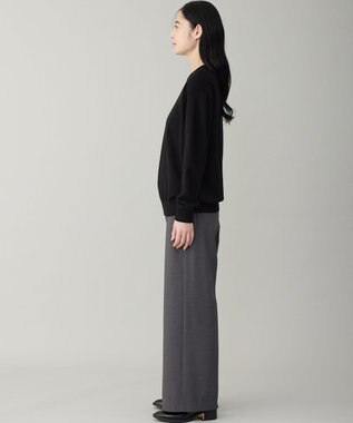 UNFILO MENS 【OCEANS YouTube 掲載/男女兼用】スムースシルキーニット ブラック