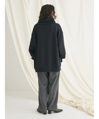 CRAFT STANDARD BOUTIQUE 【男女兼用】裏起毛タートルスウェット Black