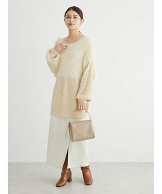 Green Parks ・Ｐｅｔｉｔ　Ｆｌｅｕｒ　シャギーキリカエニット Ivory