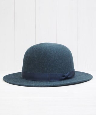 石田製帽 【UNISEX】ポルトガルラビットソフトフェルト オープンクラウン グリーン