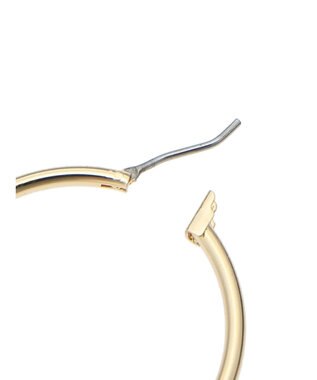 AMERICAN HOLIC ミニマルフープピアス Gold