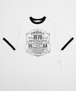 WEGO 【ユニセックス着用ITEM】グラフィックネップT（SS） ホワイト