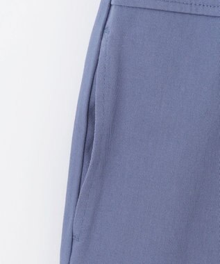 組曲 KIDS 【150-160㎝】レースアップ キュロット ダスティブルー系