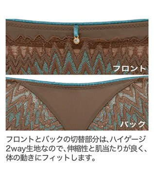 BRADELIS New York 【BRADELIS New York】　ウェンディスタイルタンガ23S1 ブラウン