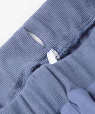 組曲 KIDS 【150-160㎝】レースアップ キュロット ダスティブルー系