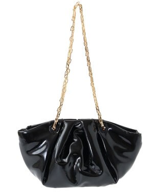YECCA VECCA 【LE VERNIS】Momo mini bag Black