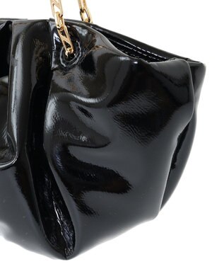 YECCA VECCA 【LE VERNIS】Momo mini bag Black