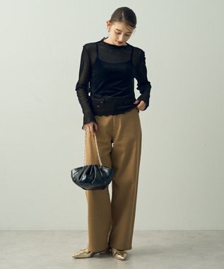 YECCA VECCA 【LE VERNIS】Momo mini bag Black