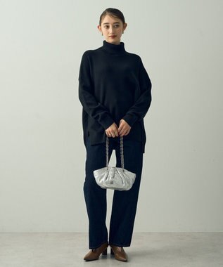 YECCA VECCA 【LE VERNIS】Momo mini bag Silver