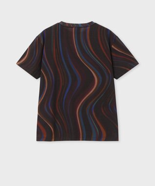 Paul Smith Swirl オールオーバー 半袖Tシャツ ブラック