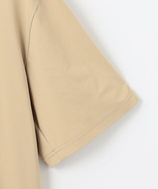 PW CIRCULUS 【吸水速乾 / UV遮蔽率99% UVカット / ストレッチ】【MEN】バックメッシュポケットモックT ゴルフ ベージュ系