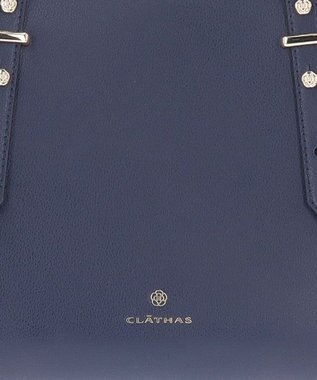 CLATHAS モス 2wayトートバッグ（ポシェット付き） ダークブルー