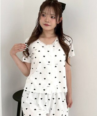 WEGO 総柄セットアップルームウェア 柄1