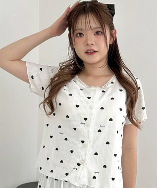 WEGO 総柄セットアップルームウェア 柄1