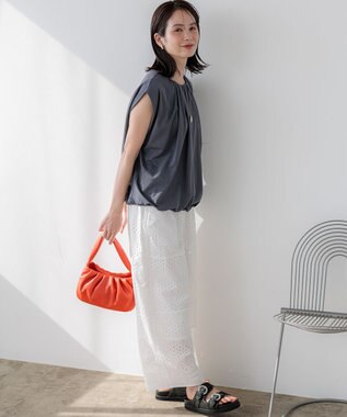 組曲 【先行予約】エンブロイダリーレース パンツ ホワイト系