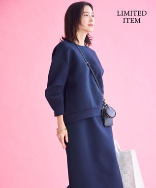 自由区 【WEB限定・セットアップ対応】ダンボールジャージー プルオーバー ネイビー