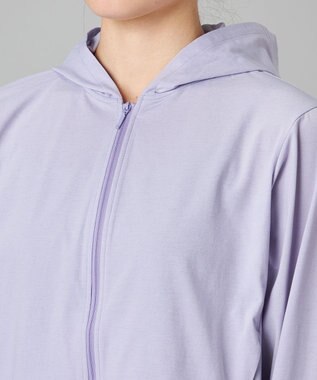 Chacott Chacott BALANCE EasyCare+フレアジャケット モーブ