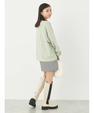 earth music&ecology アソートロゴスウェット Mint