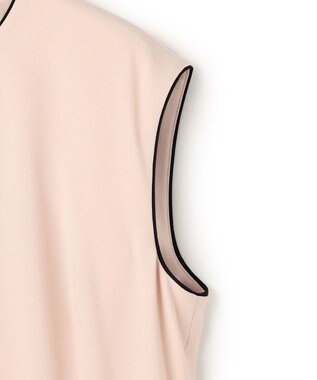 BEIGE， 【セットアップ対応】CINDY / クルーネックドレス Nude × Black