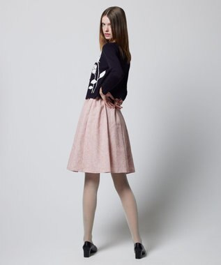 TOCCA 【洗える！】PRESENT ROSE カーディガン ネイビー系