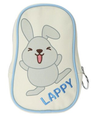 Green Parks ＬＡＰＰＹ／シルエットポーチ Blue