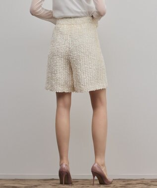 GRACE CONTINENTAL カットジャガードハーフパンツ キナリ