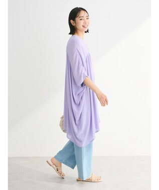 Green Parks Ｉ　レーヨンクレープチュニック Purple