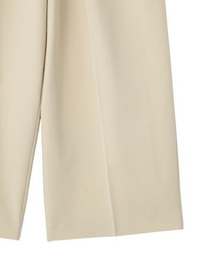 CRAFT STANDARD BOUTIQUE タックイージーワイドパンツ Light Beige