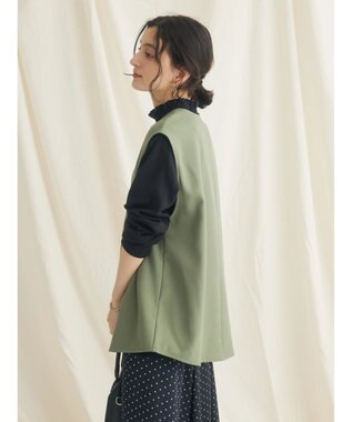 CRAFT STANDARD BOUTIQUE 【イージーケア】Ｖネックベスト Khaki