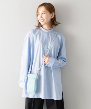 MIYABIYA La quoh with kirakaracho 南蛮七宝プリントレザー スマホポシェット